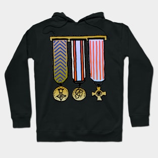 Military medals Hoodie